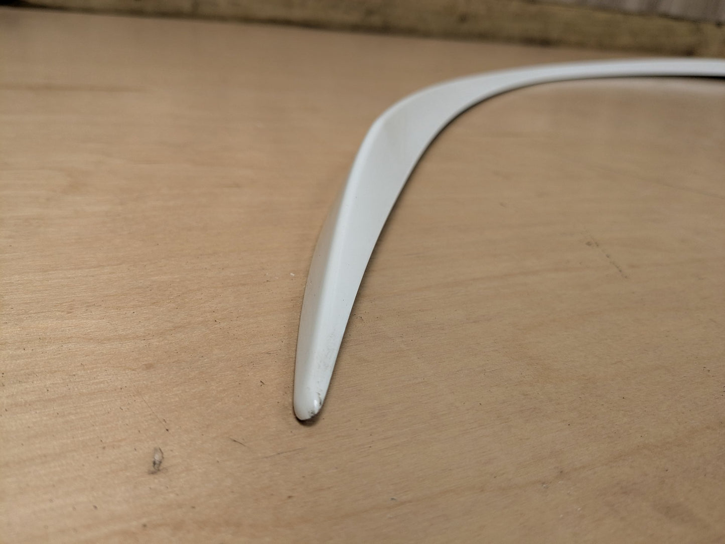Mercedes W205 Rear Spoiler AMG Boot Trunk Trim Panel Obsidian 149 Polar white