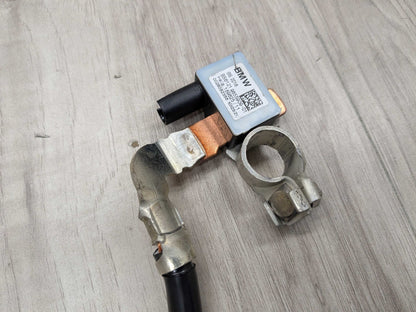 2022 BMW Z4 G29 Battery Negative IBS Wire Cable 9855909 OEM BMW G05 G07 G20 G22 G23 G26 G42 Battery Negative Cable Terminal IBS Sensor