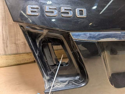 OEM Mercedes W212 E350 E440 E550 Sedan Rear Trunk Lid Panel Deck Shell Black