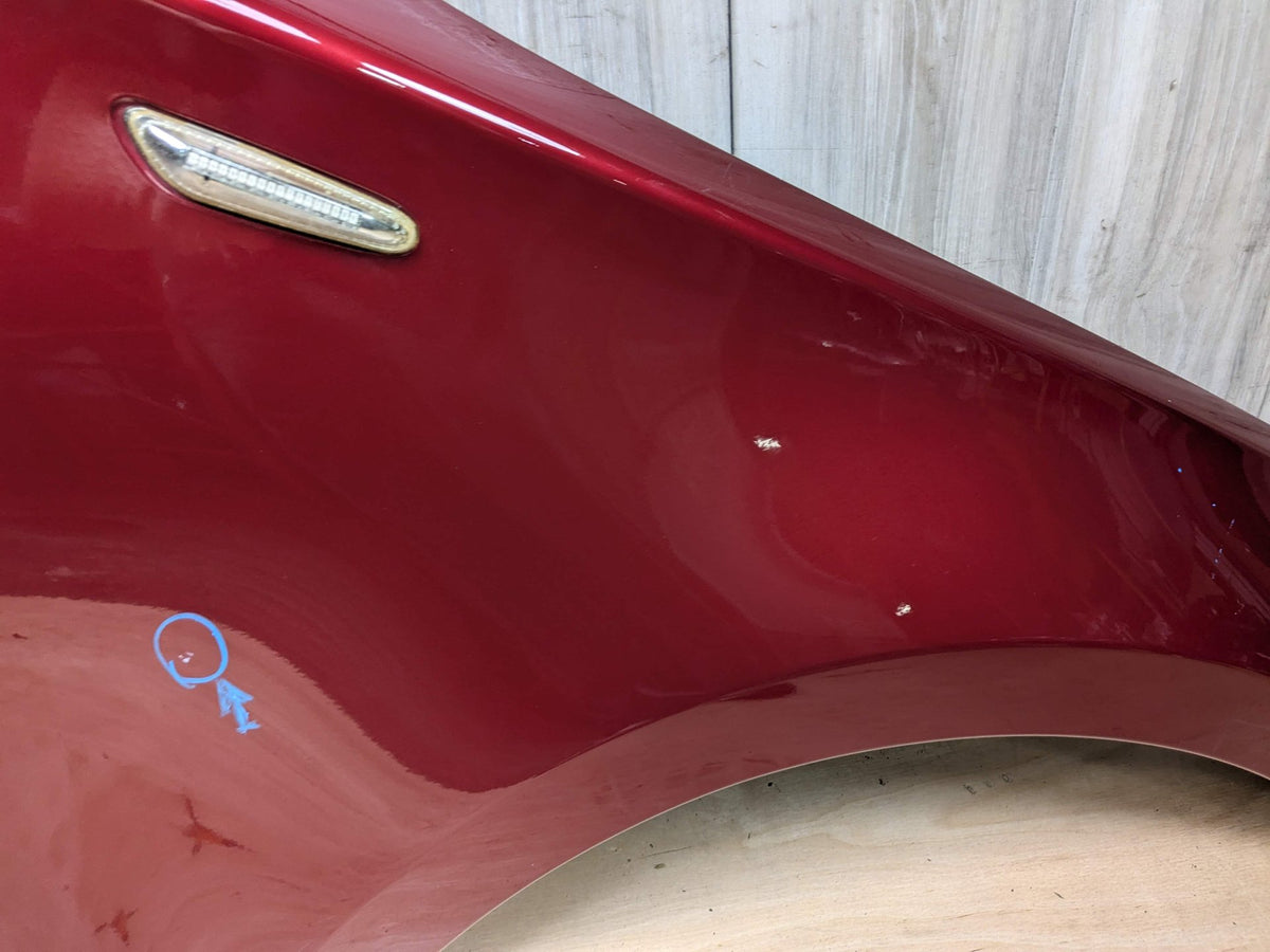 *08-13 OEM BMW E82 E88 128 135 Right Passenger Side Fender Panel Red A82 Red VERMILIONROT METALLIC (A82)