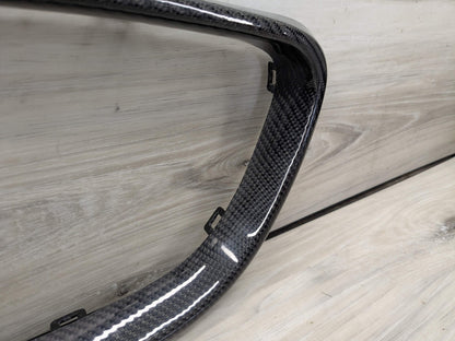 15-20 OEM BMW F87 M2 Left Driver Side Carbon Fiber Overlay Upper Kidney Grille