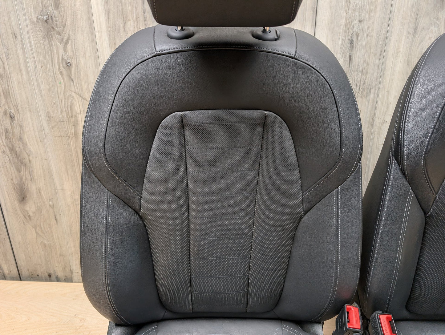 PRE-LCI OEM BMW G01 G02 G20 Front Left Right Driver Passenger Seat Leather Black