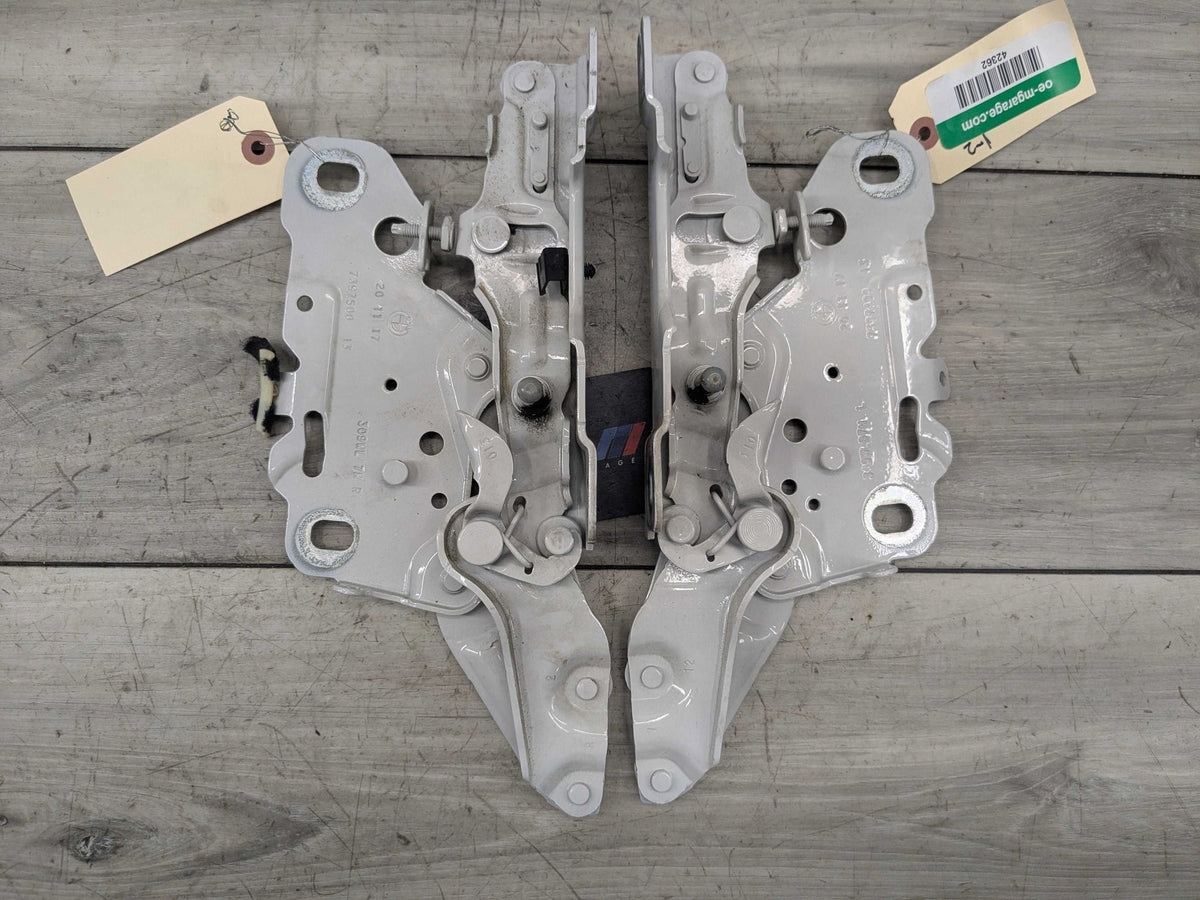 18-24 OEM BMW G01 G02 F97 F98 X3 X4 Hood Bonnet Left Right Side Hood Hinges SET