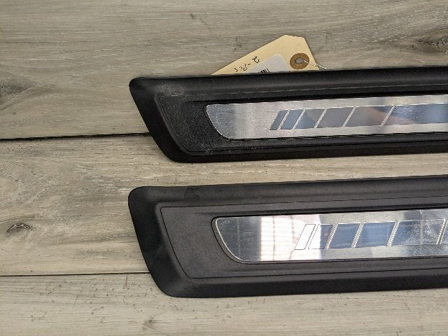 19-24 OEM BMW G23 M SPORT Front Left Right Door Sill Plate Molding Trim PAIR