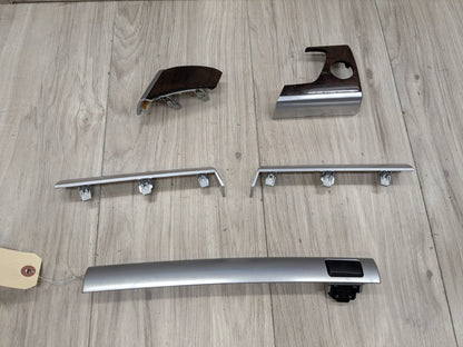 OEM BMW E70 E71 E72 X5 X5M X6 X6M Dash Decor Interior Trim Cover SET Silver