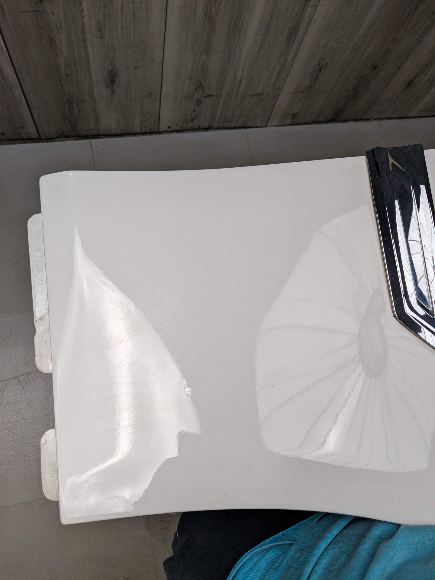 09-15 OEM BMW F01 F02 740 750 Front Right Passenger Side Fender Panel White 300 White ALPINWEISS III (300)