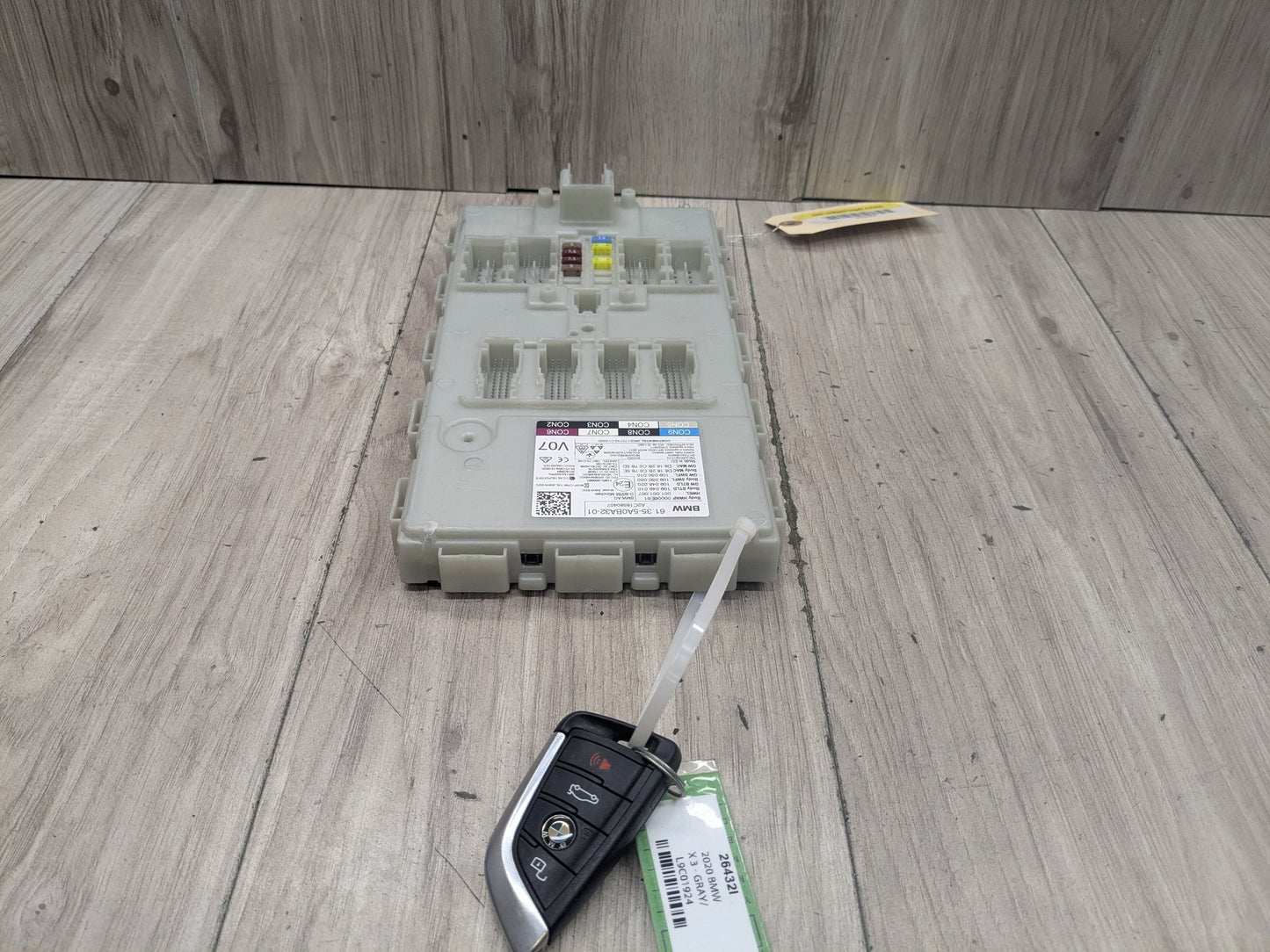 18-21 OEM BMW G01 X3 Body Domain Controler BDC Control Module Unit + Key