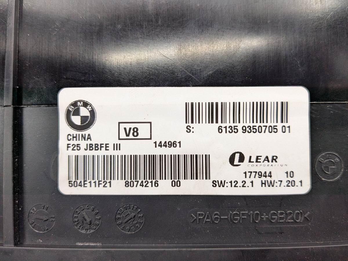 OEM BMW F25 F26 X3 X4 Central Gateway BCM Body Control Module JBBFE III