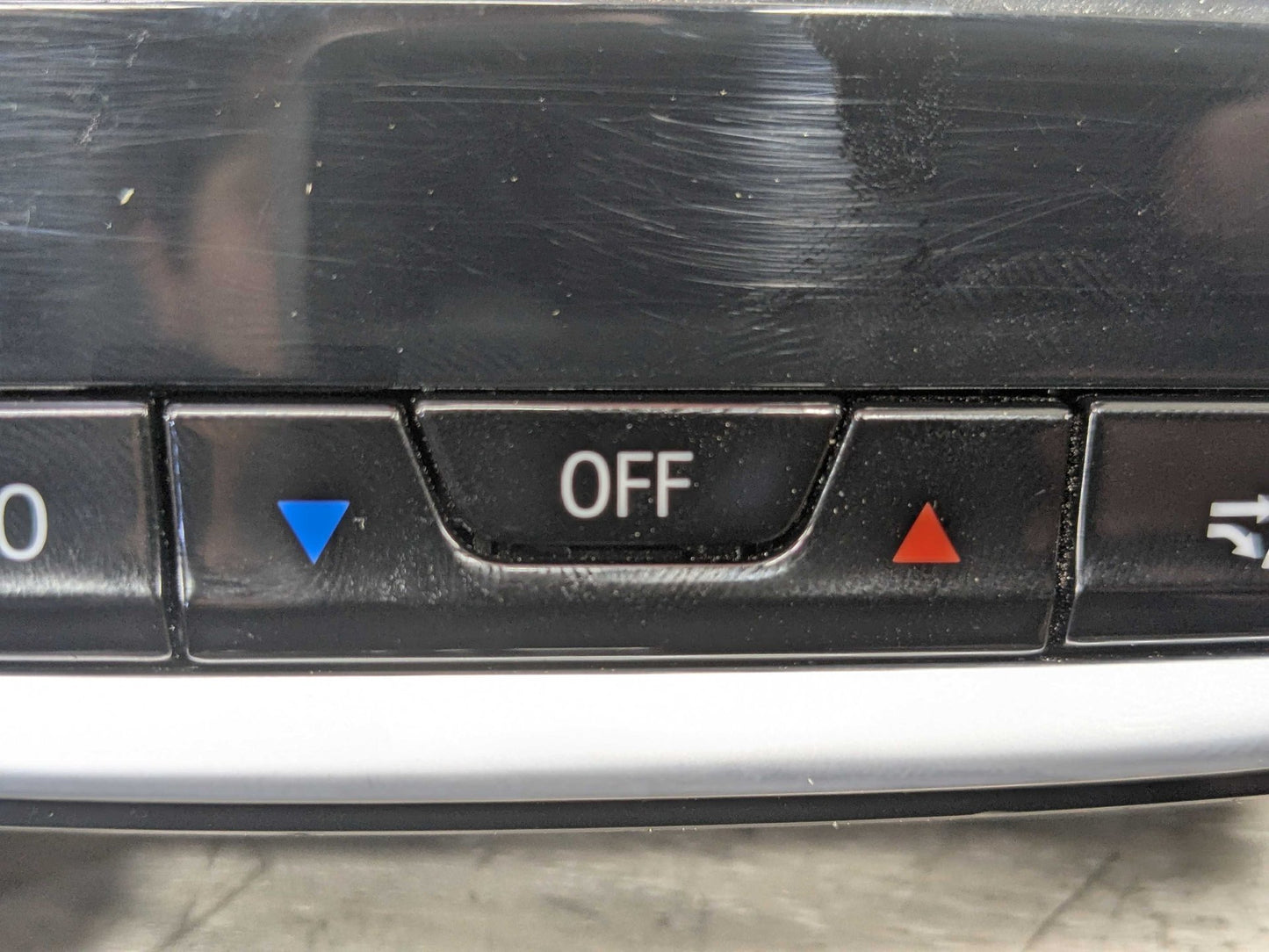 OEM BMW G20 G22 G23 G26 G42 G80 G82 AC Rear Heater Climate Control Switch Panel