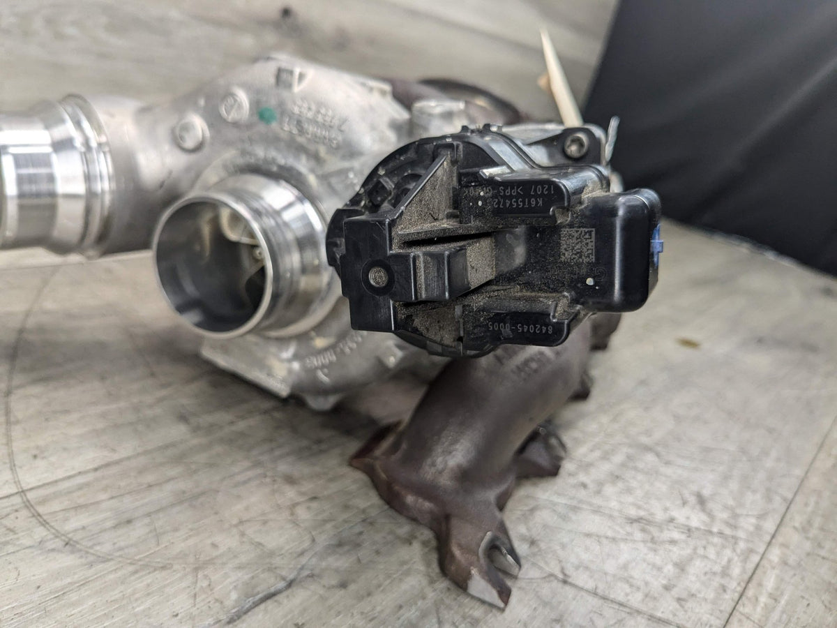 OEM BMW G01 G05 G20 G26 G42 G30 330 430 Engine B46 Turbo Charger w/ Manifold 88k