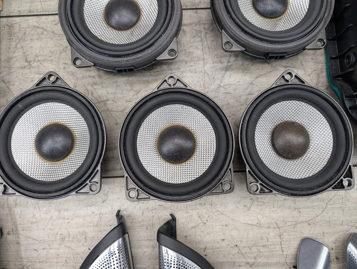 BMW G30 M5 F90 M550 540 530 Bower & Wilkins Speaker Subwoofers Tweeters SET