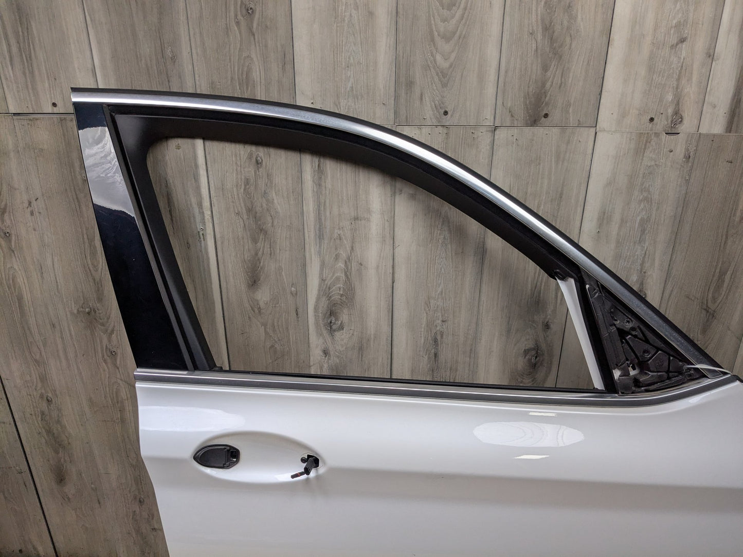 18-24 OEM BMW F97 G01 X3 X3M Front Right Passenger Side Door Shell Panel White MINERALWEISS METALLIC (A96)