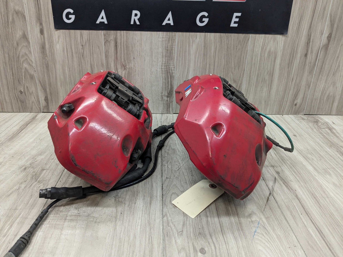 *10-14 OEM BMW E70 E71 X5M X6M Front Left Right Brake Calipers Brembo SET