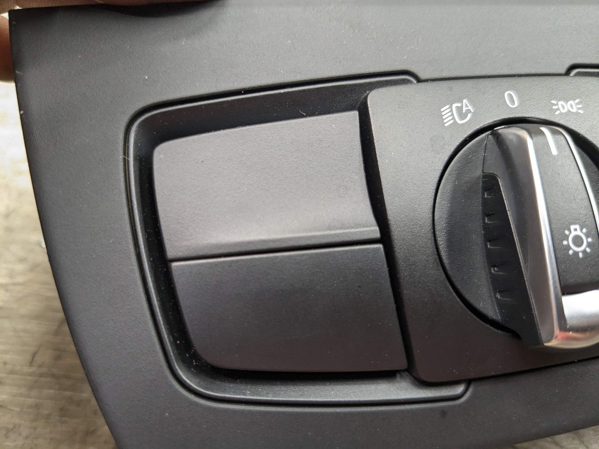 OEM BMW F15 F22 F30 F33 F80 Headlight Switch Control Panel Light Module BLACK