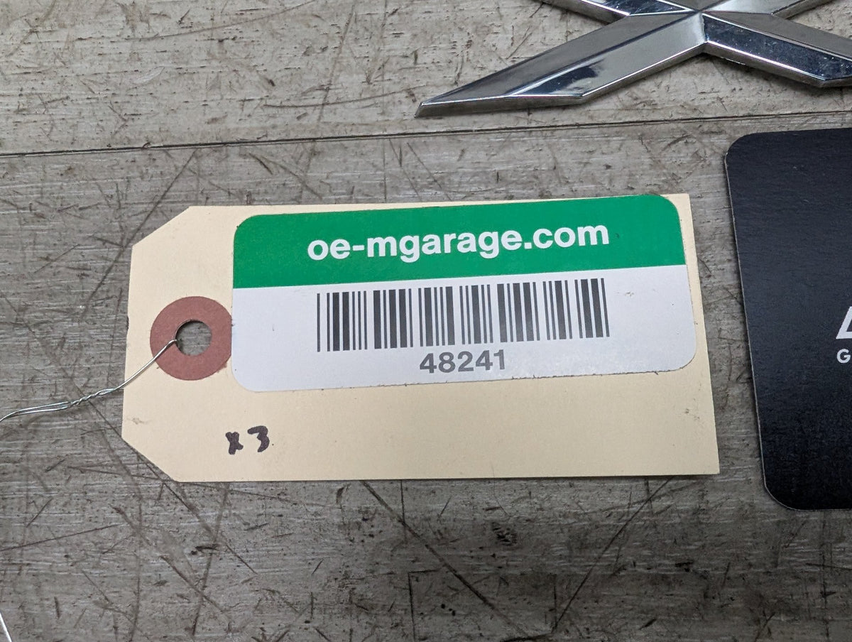 11-17 OEM BMW F25 X3 Rear Trunk Lid X3 Badge Emblem