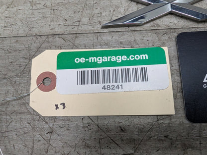 11-17 OEM BMW F25 X3 Rear Trunk Lid X3 Badge Emblem