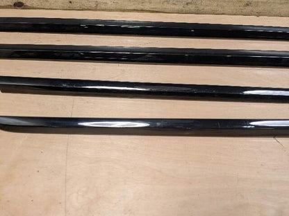 OEM BMW G12 740 750 M760 Lower Left Right Side Door Molding Strip Trim SET Black
