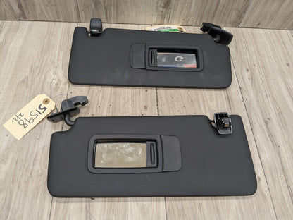 2019-2022 Front Left Right Sun Visor SET 8092727 Black! 30 day warranty!