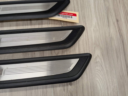 2013 BMW 750Li F02 Front Rear Left Right Scuff Plate Door Sill SET 8046291
