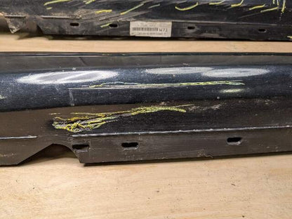 OEM BMW E82 E88 128 135 M SPORT Left Right Side Skirt Rocker Panel Black 668