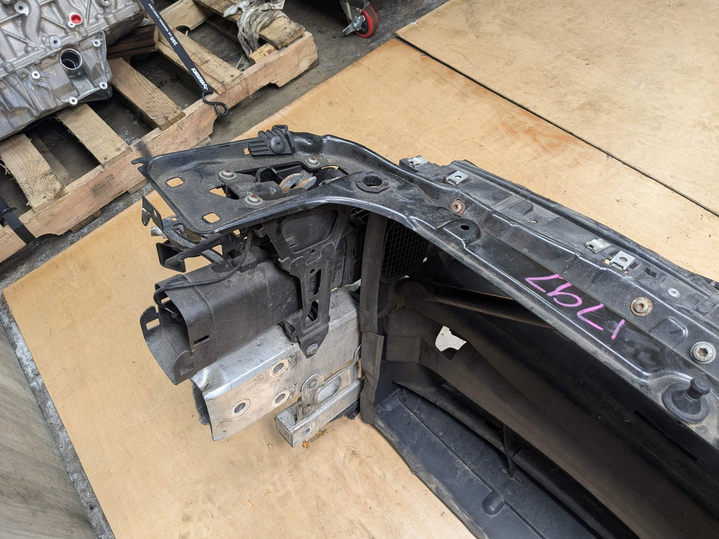 *12-18 OEM BMW F30 328 330 335 Front Clip Reinforcement Radiator Support Frame
