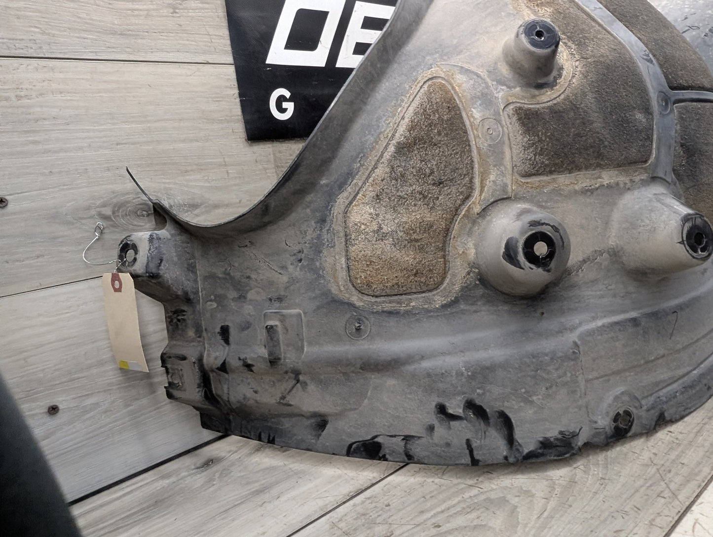 OEM BMW F95 G05 X5 X5M Left Driver Fender Liner Wheel Splash Shield Rearward