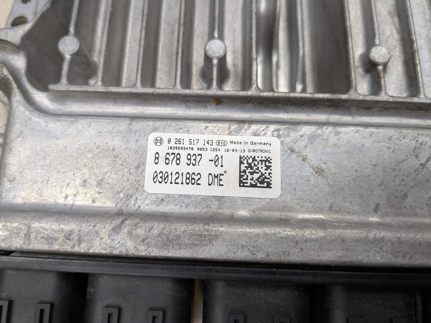 2016 BMW 740i G12 Engine Motor ECU DME Computer Module 8678937