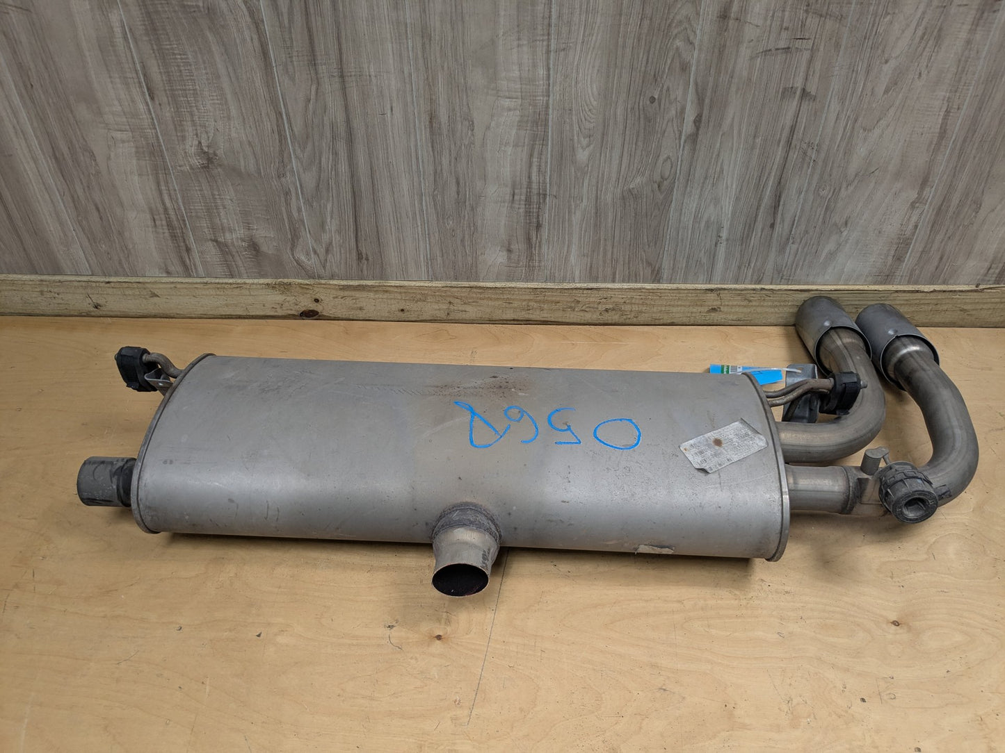 11-17 OEM BMW F25 F26 X3 X4 28iX Engine N20 Rear Exhaust Flap Muffler