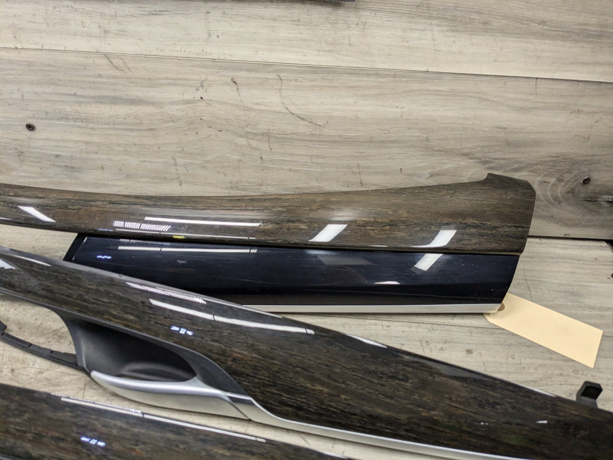 2016 BMW X6 F16 - Front Rear Left Right Interior Trim SET PN: 9284856