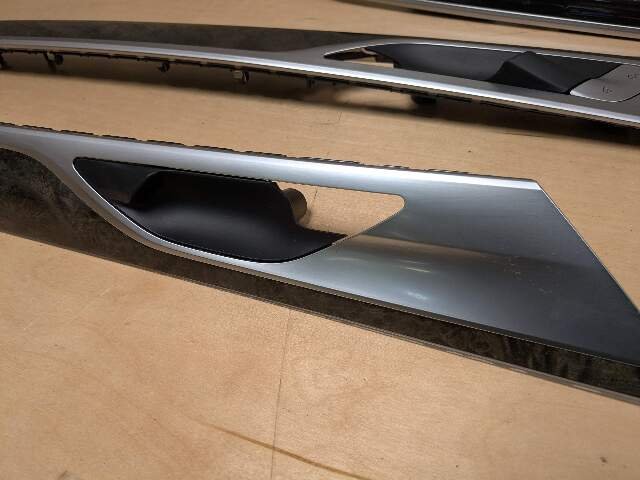 16-19 OEM BMW G12 750 Left Right Center Dash Interior Door Seat Panel Trim SET