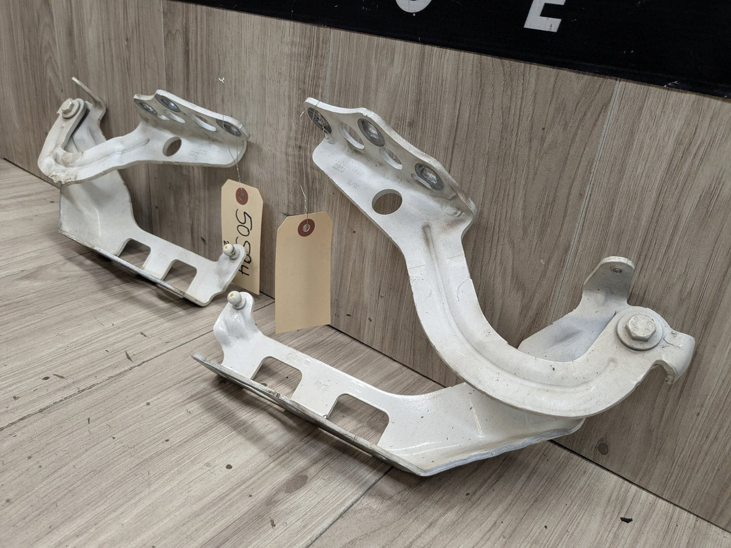 2015-2021 Mercedes-Benz C43 W205 Hood Bonnet Hinges SET A2058805501 OEM