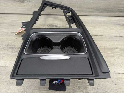 OEM BMW F30 F32 F33 F36 PRE-LCI Center Console Cup Holder Trim Cover Bezel