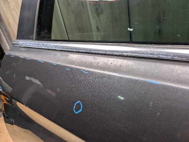 15-19 OEM BMW F16 X6 F86 X6M Rear Left Driver Door Shell Panel Gray A90 SOPHISTOGRAU BRILLANTEFFEKT METALLI (A90)