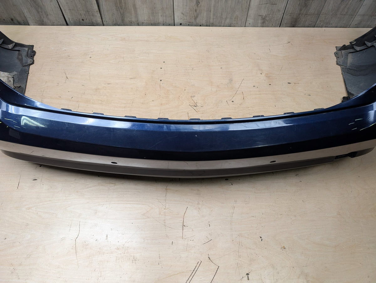 *10-13 OEM Mercedes A207 C207 W207 E350 E550 AMG Rear Bumper Cover w/ Diffuser Blue 890