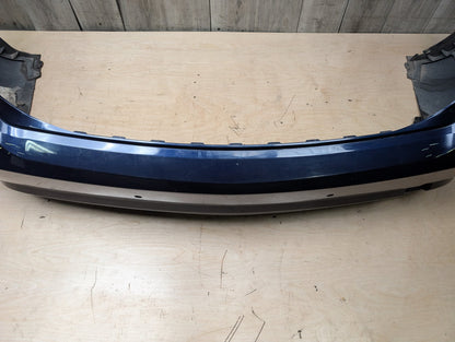 *10-13 OEM Mercedes A207 C207 W207 E350 E550 AMG Rear Bumper Cover w/ Diffuser Blue 890