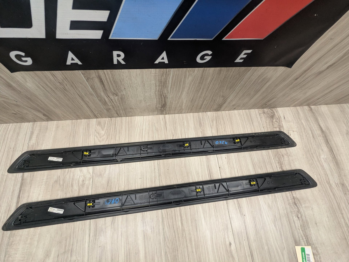 16-20 OEM BMW F22 F87 M2 Front Left Right Door Sills Scuff Plate Trim M SPORT