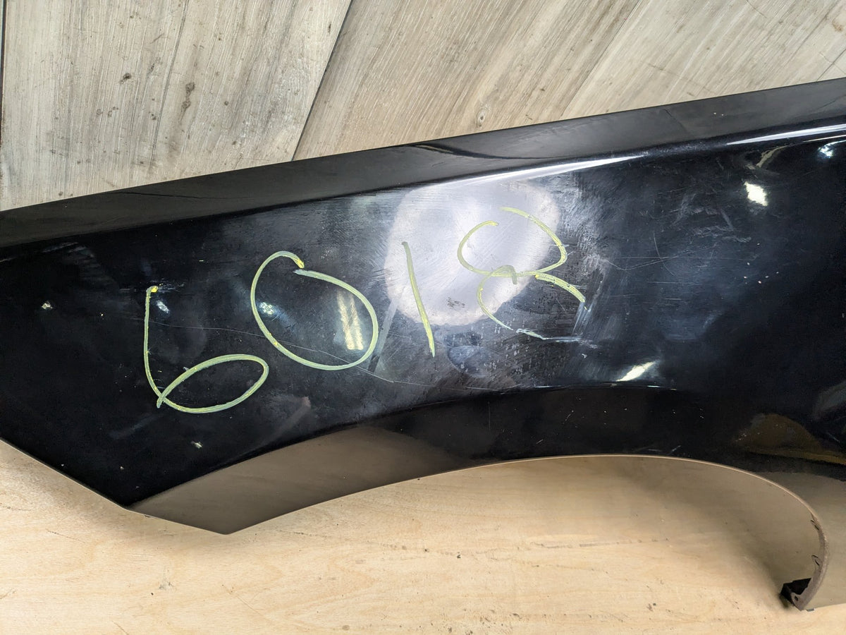 08-13 OEM BMW E82 E88 128 135 Left Driver Side Fender Panel Black SCHWARZ II (668)
