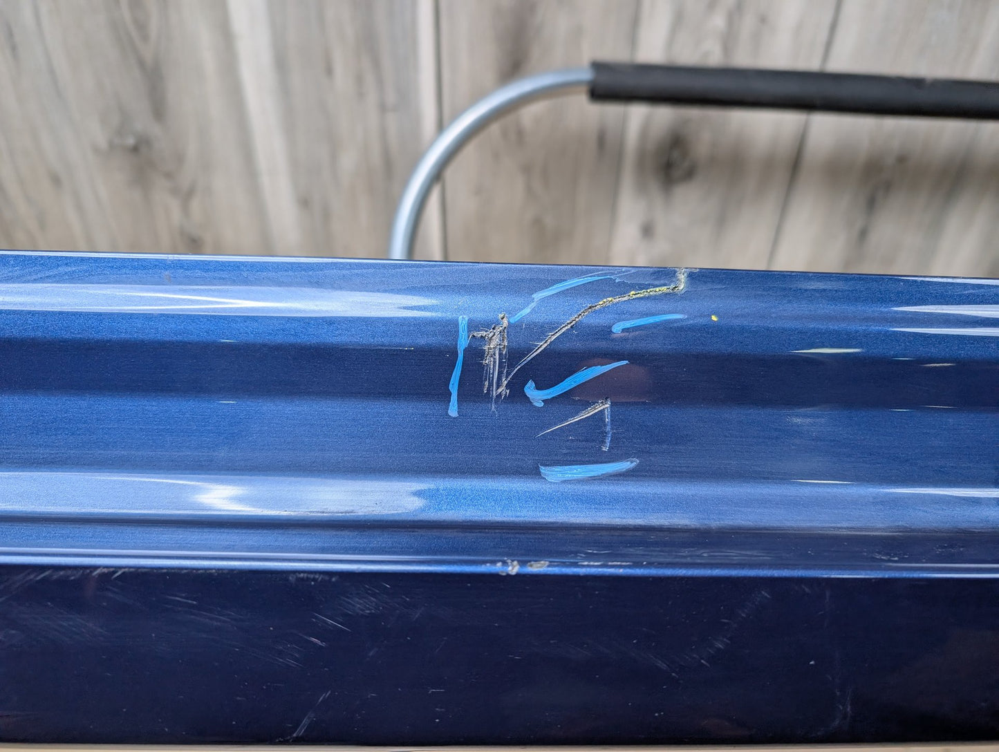 18-24 BMW G01 G02 F97 X3 X4 M Sport Right Passenger Rocker Panel Blue C1M