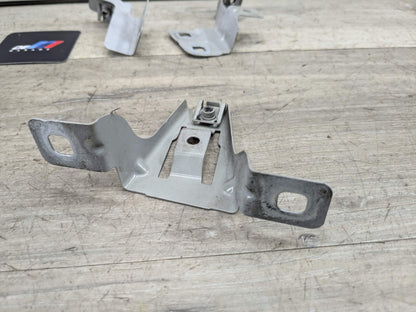09-15 OEM BMW F01 F02 Front Left Driver Side Fender Bracket Wing Holder SET