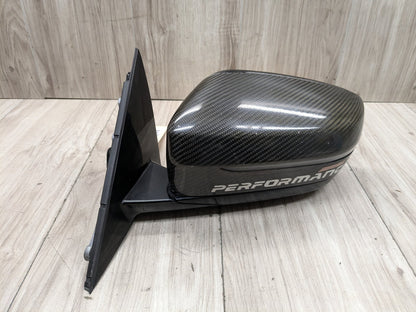 2017-2023 BMW M550i G30 Front Left Driver Side Mirror Assembly 7485259 17-23 OEM BMW G30 530 540 M550 Left Driver Side Mirror Blind Spot SHADOW GLOSS