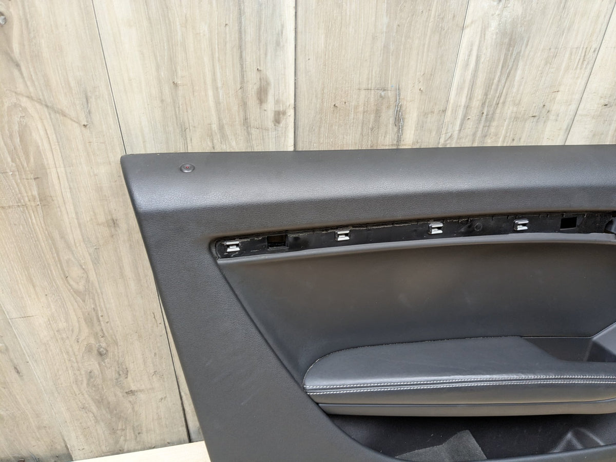 19-21 OEM AUDI S5 RS5 Front Left Driver Side Interior Door Panel Cover Black
