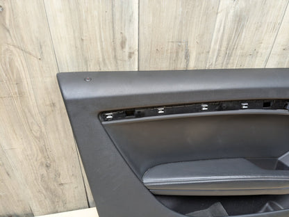 19-21 OEM AUDI S5 RS5 Front Left Driver Side Interior Door Panel Cover Black