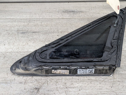 17-19 OEM AUDI A4 B9 S4 Rear Left Driver Side Quarter Window Glass