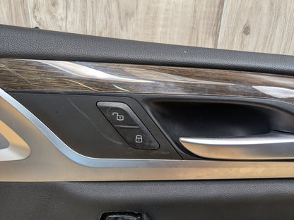 2019 BMW X3 G01 Front Right Passenger Interior Door Panel Card 7410282 18-23 OEM BMW G01 X3 FRONT RIGHT PASSENGER Side Door Panel Card Trim Cover Black OEM