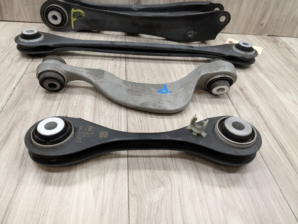18-24 OEM BMW G01 G02 X3 X4 REAR Right Passenger Upper Lower Control Arm SET