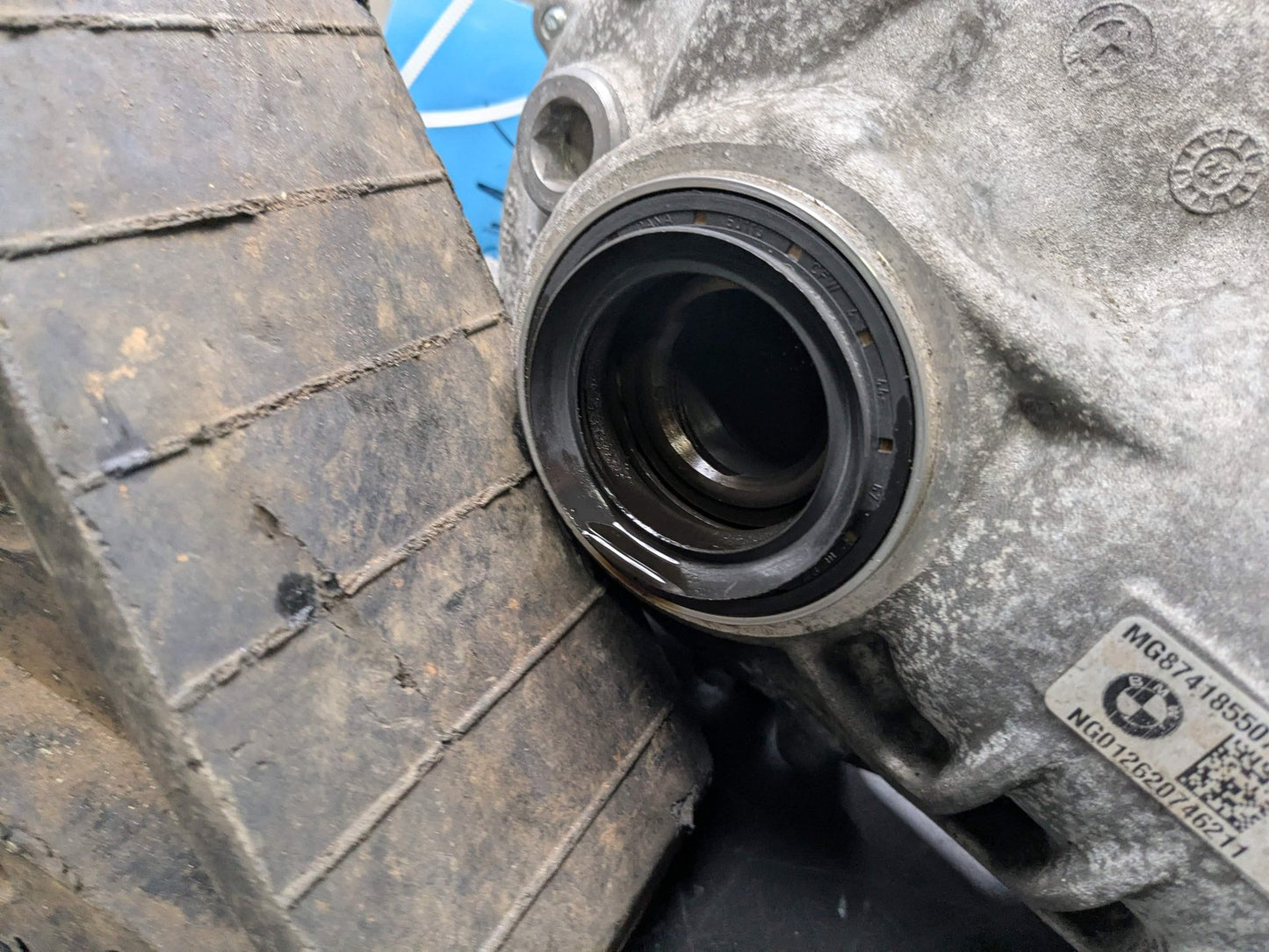 2022 BMW M240i G42 Front Axle Carrier Differential 8741855 *MATCH* OEM BMW G01 G20 G42 AWD Front Differential Axle Gearbox Carrier 2.81 15k