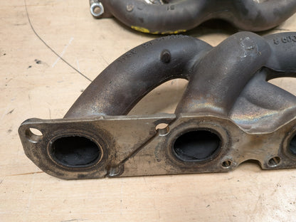 OEM BMW G11 G12 G30 Engine N63R V8 4.4L Twin Turbo Exhaust Manifold Headers SET