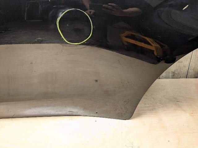 *15-19 OEM BMW F16 X6 F86 X6M Rear Left Driver Door Shell Panel Black 475