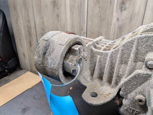 2018 Audi S5 Rear Axle Carrier Differential 105783k 0d3500043