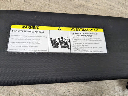 18-24 OEM BMW G01 G02 F97 F98 X3 Right Passenger Side Sun Visor Anthracite Black